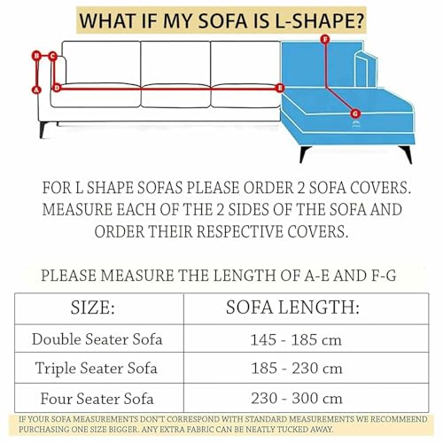 Image of Universal 3 Seater Sofa Cover Fully Covered Stretchable Spandex Non-Slip Elastic Slipcover | Soft Washable Fabric Sofa Protector for Living Room Furniture (Black Geomatric)
