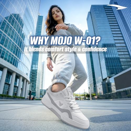 Image of ASIAN Mojo W-01 Women's Sneakers with Premium Comfort Cushioning | Lightweight & Durable Sneakers for Training | Travel & Daily Style for Women & Girls
