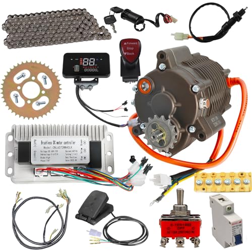 YC Yier 72V 1000W High-Torque Electric Motor Gearbox –