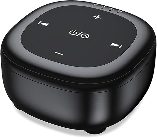 Máquina de sonido de ruido blanco con 30 sonidos relajantes, 36 máquinas de sonido de ruido marrón de volumen ajustable para dormir, oficina,