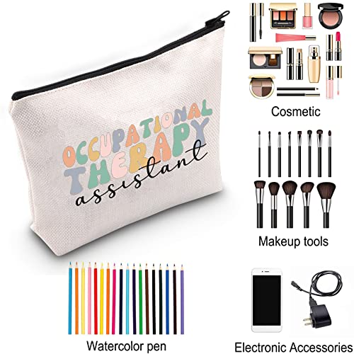 ZJXHPO Occupational Therapy Assistant Survival Kit OTA Makeup Bag With Zipper OT Assistant Appreciation Gift OTA Graduation Gift COTA Cosmetic Bag (OT Assistant) - Image 6