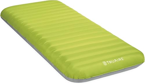 Intex 64097EP TruAire Alfombra de camping de lujo colchoneta inflable para dormir Uso al aire libre duradera Resistente a pinchazos Incluye bomba