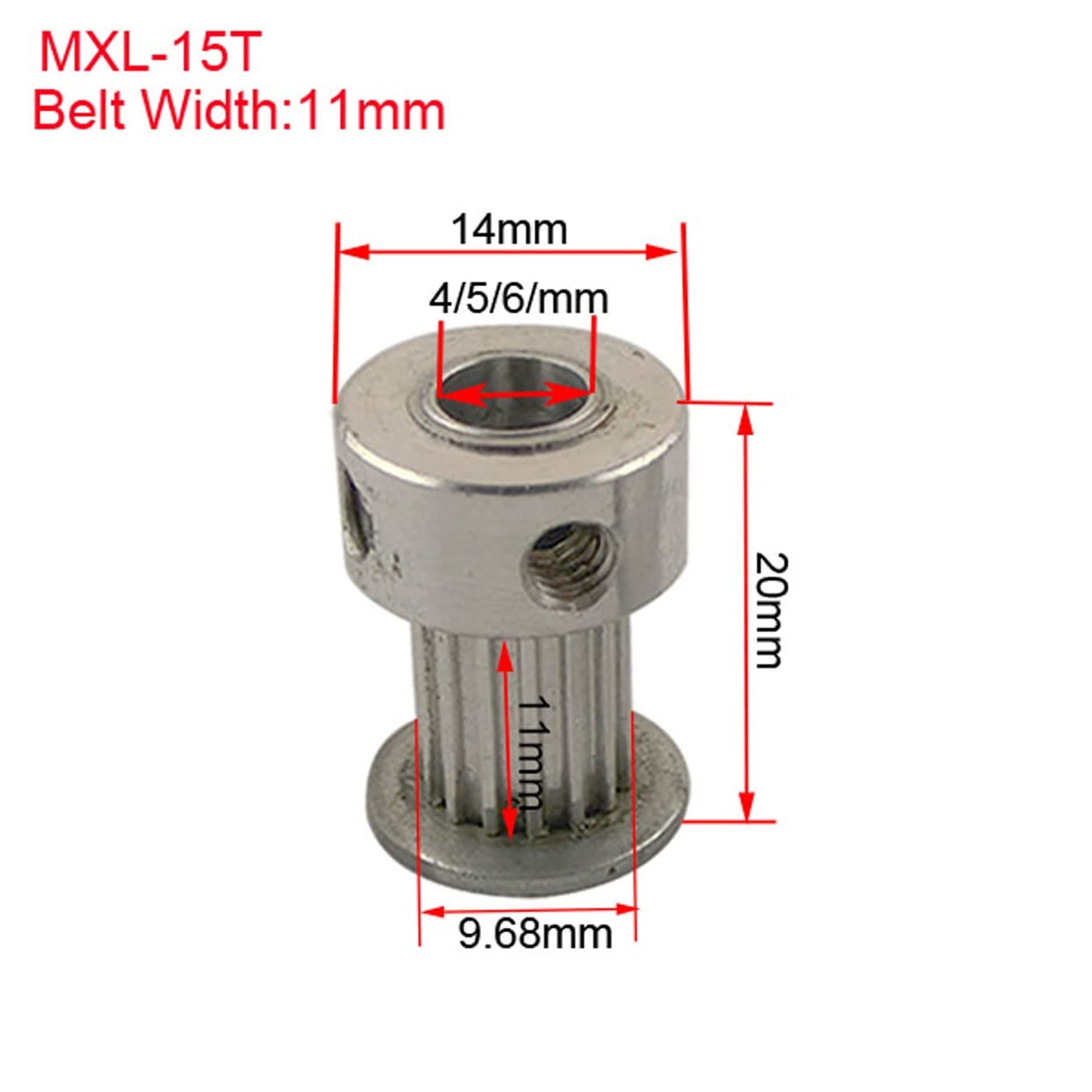 Pulegge Per Cinghia Dentata / MXL / Puleggia Flangiata