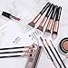 BS-MALL Makeup Brushes Premium Synthetic Foundation Powder Concealers Eye Shadows Makeup 14 Pcs Brush Set, Rose Golden, 1 Count
