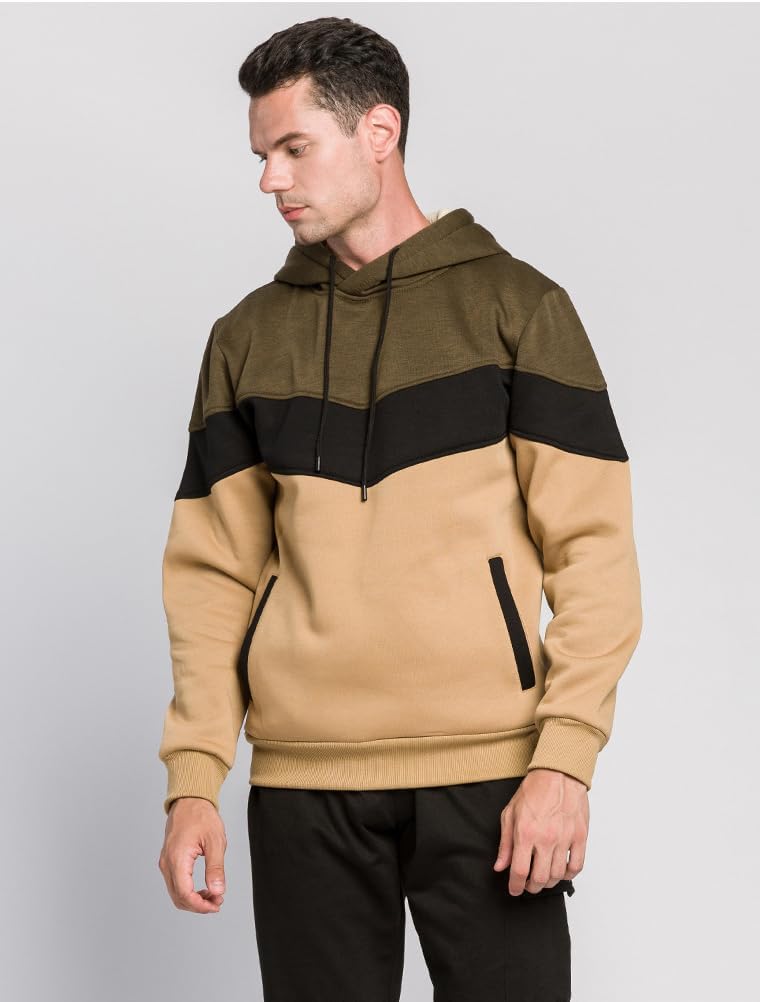 Lavnis Men's Tracksuits Sweatsuits for Men Hoodie Athletic Track Suits 2 Piece Set Casual Hooded Outfits - Image 4