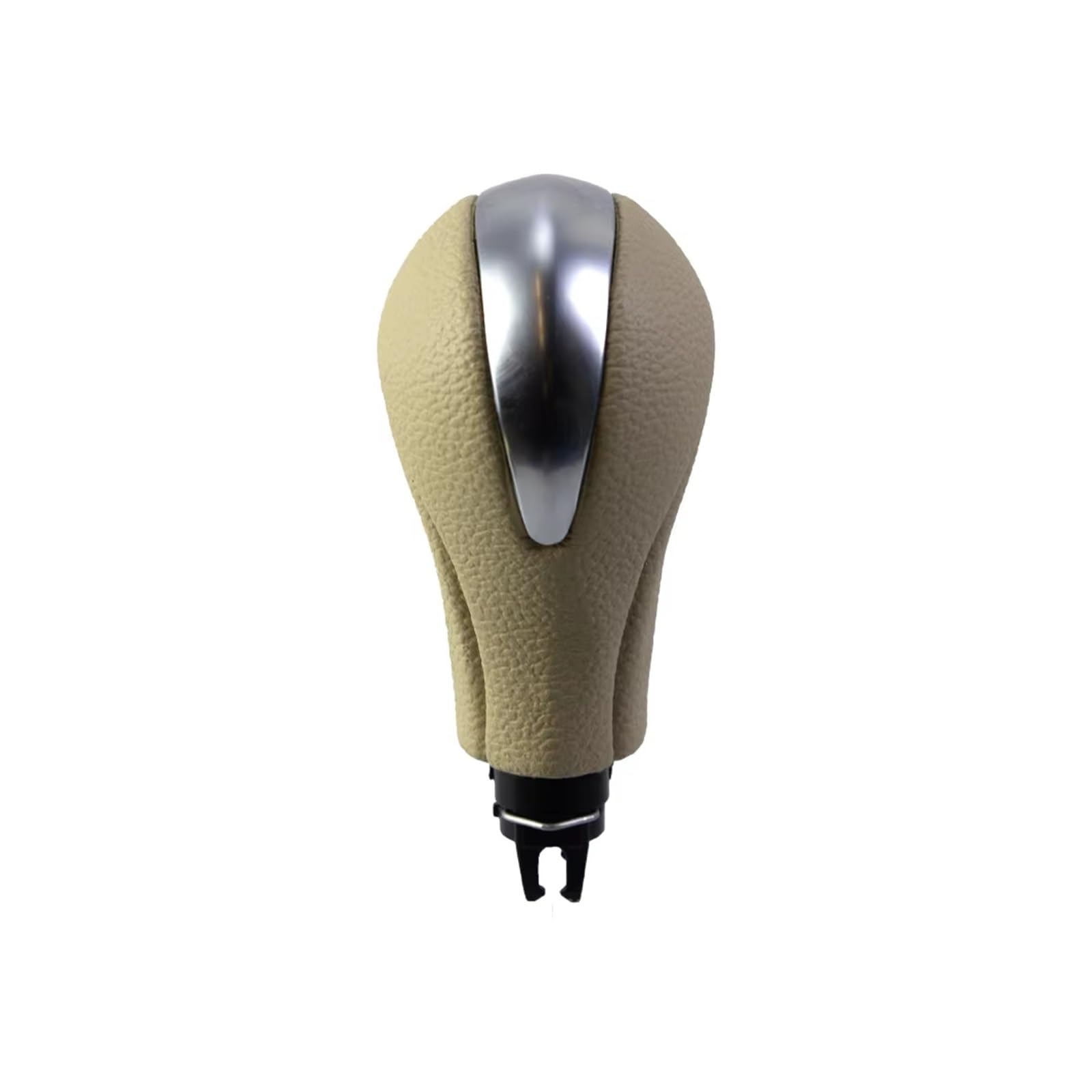 GHQFROP Transmission Gear Shift Knob for Infiniti EX35 EX37 FX35 FX50 G25 G35 G37 QX50 QX56 QX70 Q60 34910-JK03A Automatic Gear Shift Knob Car Gear Stick Knob(Beige)