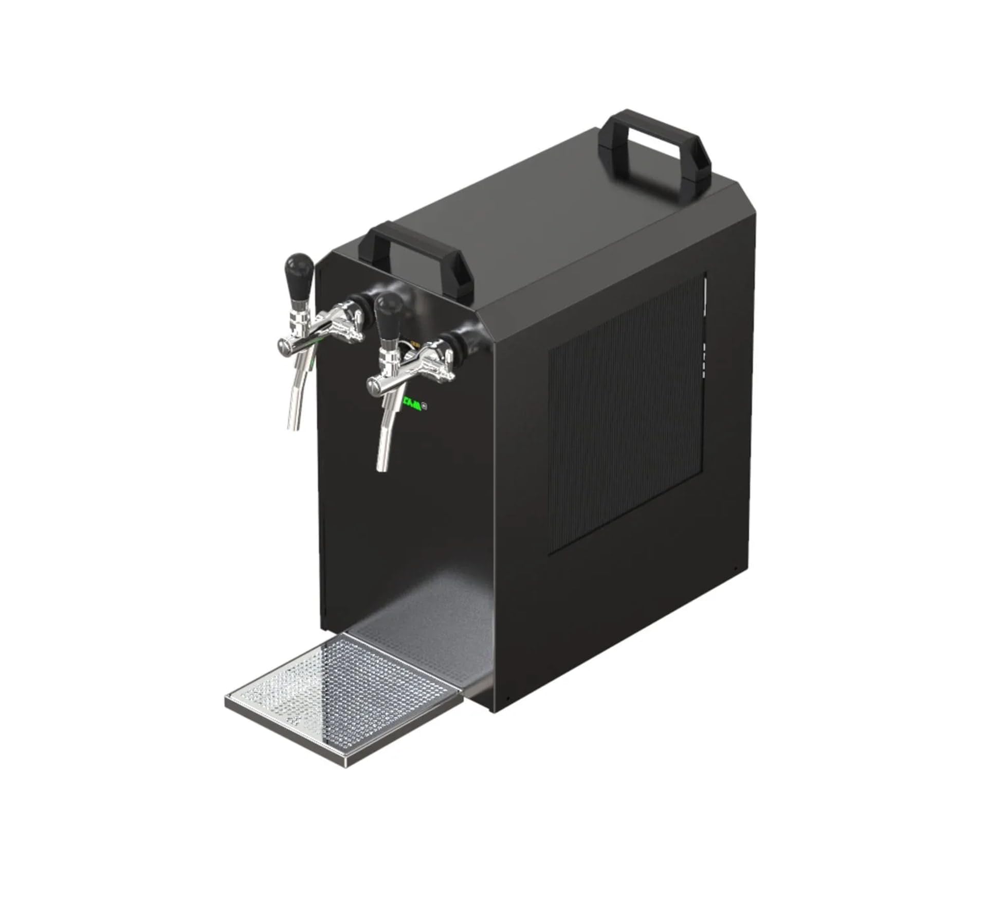 Kit Completo Bajo Encimera Stream 80 - Sistema Dispensación Cerveza 2 Líneas Enfriador Flujo Continuo Seco Sin Cabezas de Grifo
