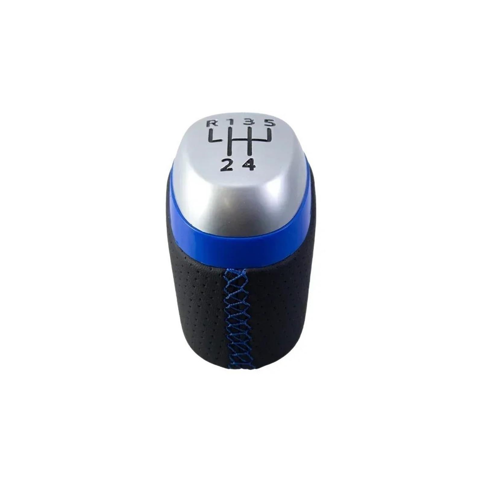AHRPKAMERD Gear Shift Knob 1PCS for Megane IV MK4 BFB for Kadjar for Talisman 2015-2022 Gear Shift Knob Shift knob(Blue 5 Speed)