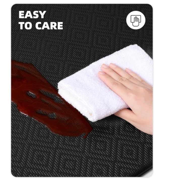 2-delige keuken tapijten matten set, antislip keuken mat