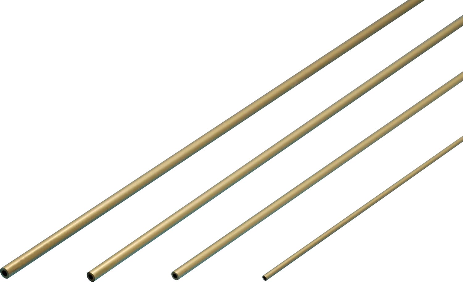 Albion Alloys Brass Micro Tube Pack 1.1mm, 1.3mm, 1.5mm & 1.7mm # SFT8