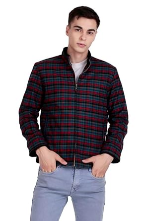 Buy Leather Retail Classic Multicoloured Tweed Jacket for