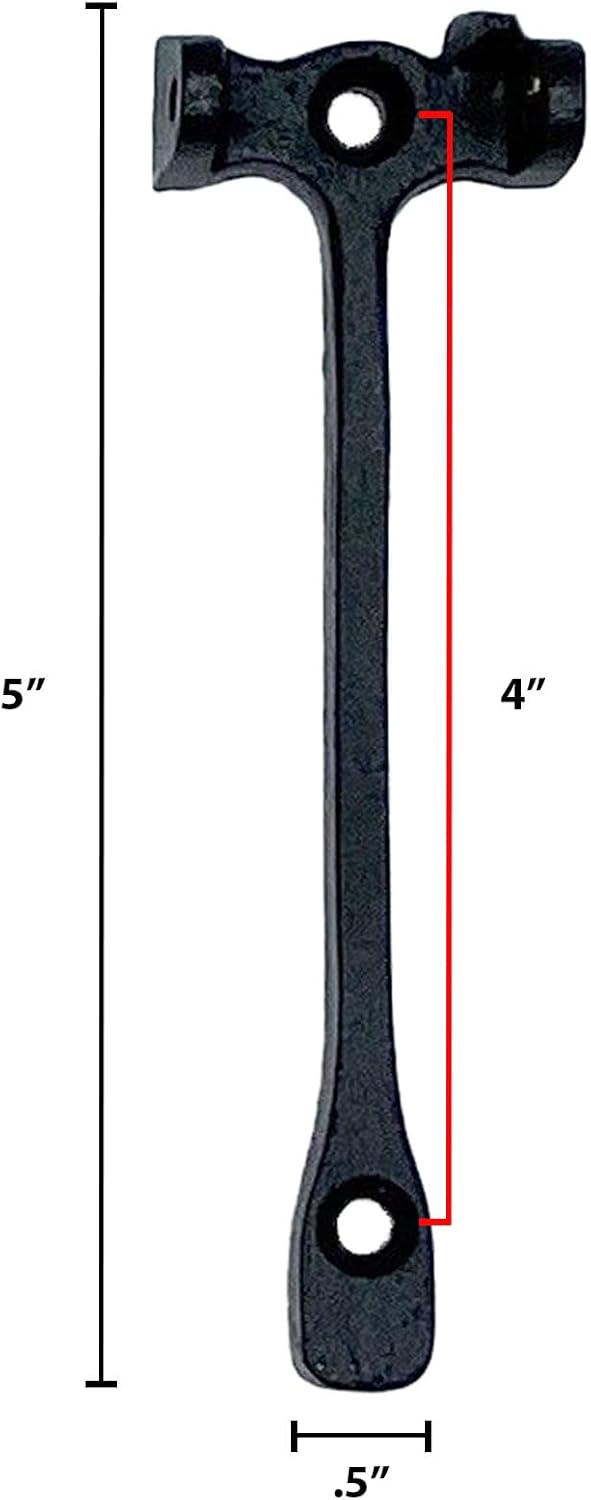 Palm Tree Door Knocker - Brass (Premium Size)