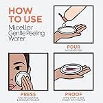 Garnier SkinActive Gentle Peeling Micellar Water with 1% PHA and Glycolic Acid, Face Exfoliant, Facial Cleanser and Makeup Remover, 2 Pack - Image 5