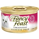 Purina Fancy Feast Chicken Feast Classic Grain Free Wet Cat Food Pate - (Pack of 24) 3 oz. Cans