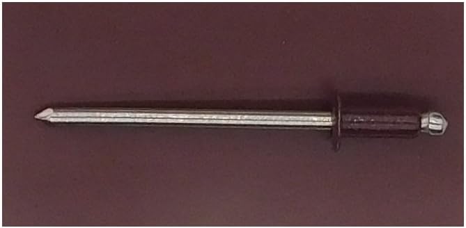 EAGLE 1: Stainless steel Rivets 1/8" x 1/4" (#43) (250, Burgundy)