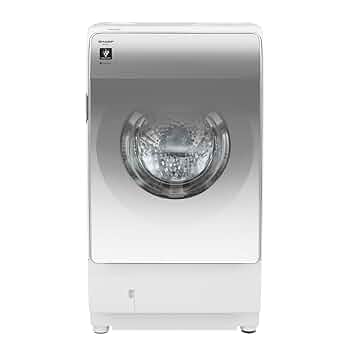 SHARP - ドラム式洗濯機　シャープ　AIお洗濯　洗剤自動投入　シルバー　ハイブリッド乾燥 Amazon.co.jp: シャープ ドラム式 洗濯乾燥機 洗濯12kg 乾燥6kg