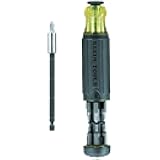 32303 Multi-Bit Screwdriver / Nut Driver, Impact Rated 14-in-1 Magnetic Screwdriver Set Phillips, Slotted, Square, Combo, Torx