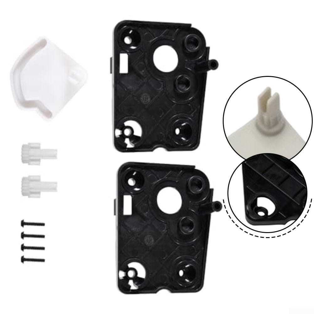 Kit de reparación de ajuste de aire acondicionado para 307 y para C4, juego de herramientas de control de CA con OEM 1607044080 6450XZ, para ABS negro