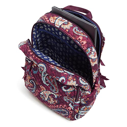 Vera Bradley Campus Backpack, Paisley Jamboree-Recycled Cotton #TOP1
