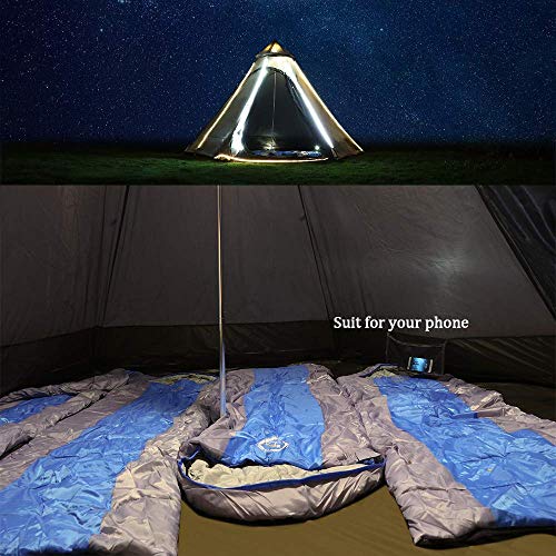 Carpa de Camping Dome GagalU Indian Teepee 3-4 Personas miniatura 3