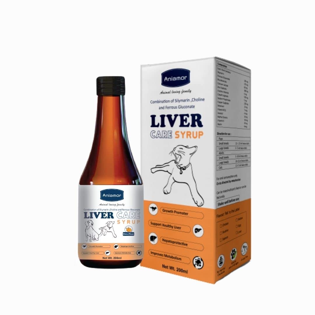 See full amazon price history chart for Aniamor Liver Care Syrup for Dogs and Cats | Helps in Liver detoxification | Dogs and Cats Supplements | for All Life Stages | Chicken Flavour | 200ml Aniamor Liver Care Syrup for Dogs and Cats | Helps in Liver detoxification | Dogs and Cats Supplements | for All Life Stages | Chicken Flavour | 200ml (B0C65HW3L2) Amazon Price History, Amazon Price Tracker