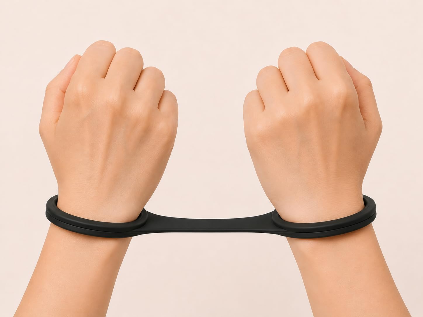 Silicone Wrist Cuff | Soft Flexible Silicone Material | Adjustable Design | Reusable Construction | Lightweight Accessory | Waterproof Finish | Black-image-29
