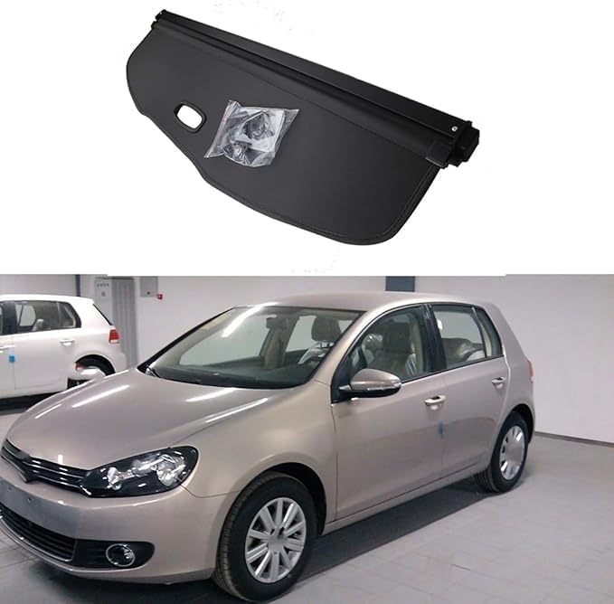 Cubierta de carga retráctil ZADIKO para maletero de VW Golf 6 MK6