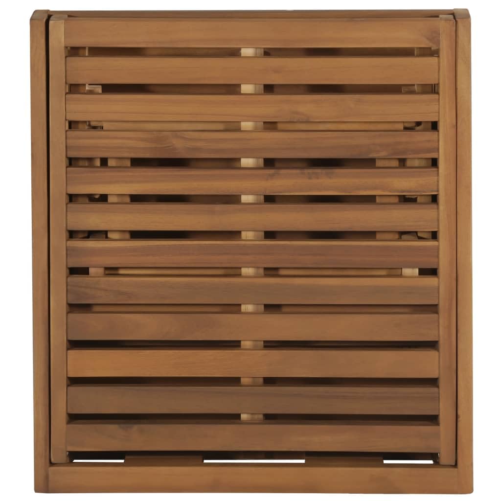 vidaXL Lettino Prendisole Pieghevole Rustico Sdraio Spiaggia Sedia a Sdraio Lettino da Giardino Arredamento Patio Esterni Massello Acacia