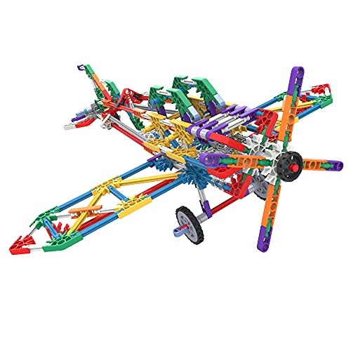 K'NEX 85049 Motorised Creations Building Set, 3D Educational Toys for Kids, 325 Piece Stem Learning Kit, Engineering for Kids, Colourful 25 Model Building Construction Toy for Children Aged 7 +