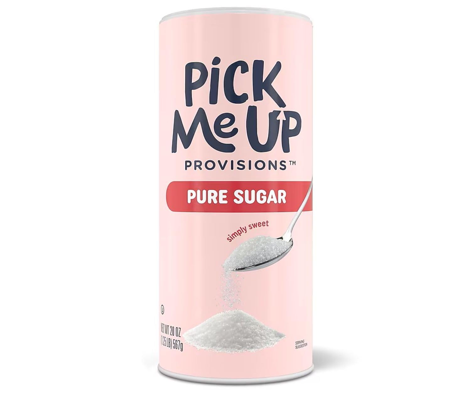 Amazon.com: Pick Me Up Provisions White Granulated Sugar 20 Oz
