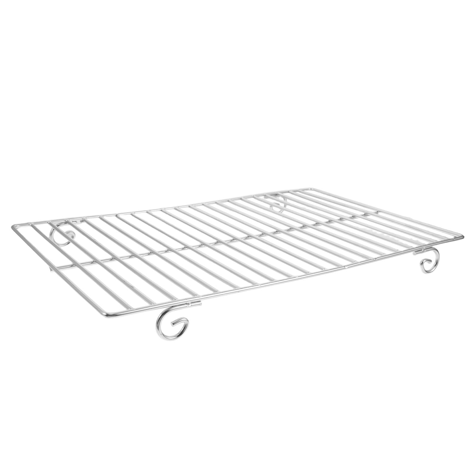 ibasenice Grille de Refroidissement pour la Cuisson et la pâtisserie - Grille de Cuisson en Acier Inoxydable pour Four, idéale pour la préparation des gâteaux, Biscuits et Pains - Améliore la