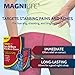 MagniLife Leg & Back Pain Relief Cream, Fast-Acting Pain Relief, Naturally Soothe Burning, Tingling and Stabbing Pains with Aloe and Calendula - 4oz