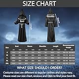 Zoom IMG-1 costume da monaco medievale rinascimentale Zoom IMG-1 costume da monaco medievale rinascimentale