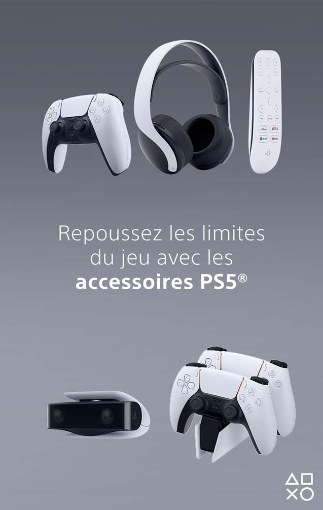 Sony, Manette PlayStation 5 officielle DualSense, Sans fil, Batterie rechargeable, Bluetooth, Compatible avec PS5, Édition : Fortnite