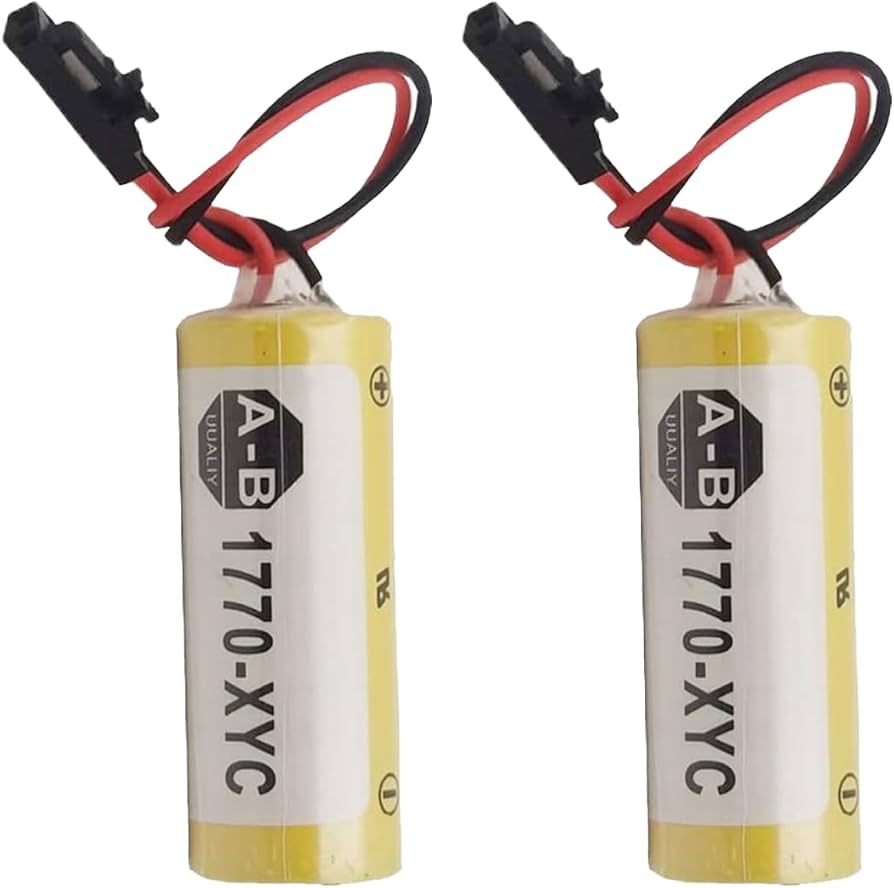 Amazon.com: BUCADU [2 Pack 3V 1800mAh 1770-XYC Lithium PLC Battery