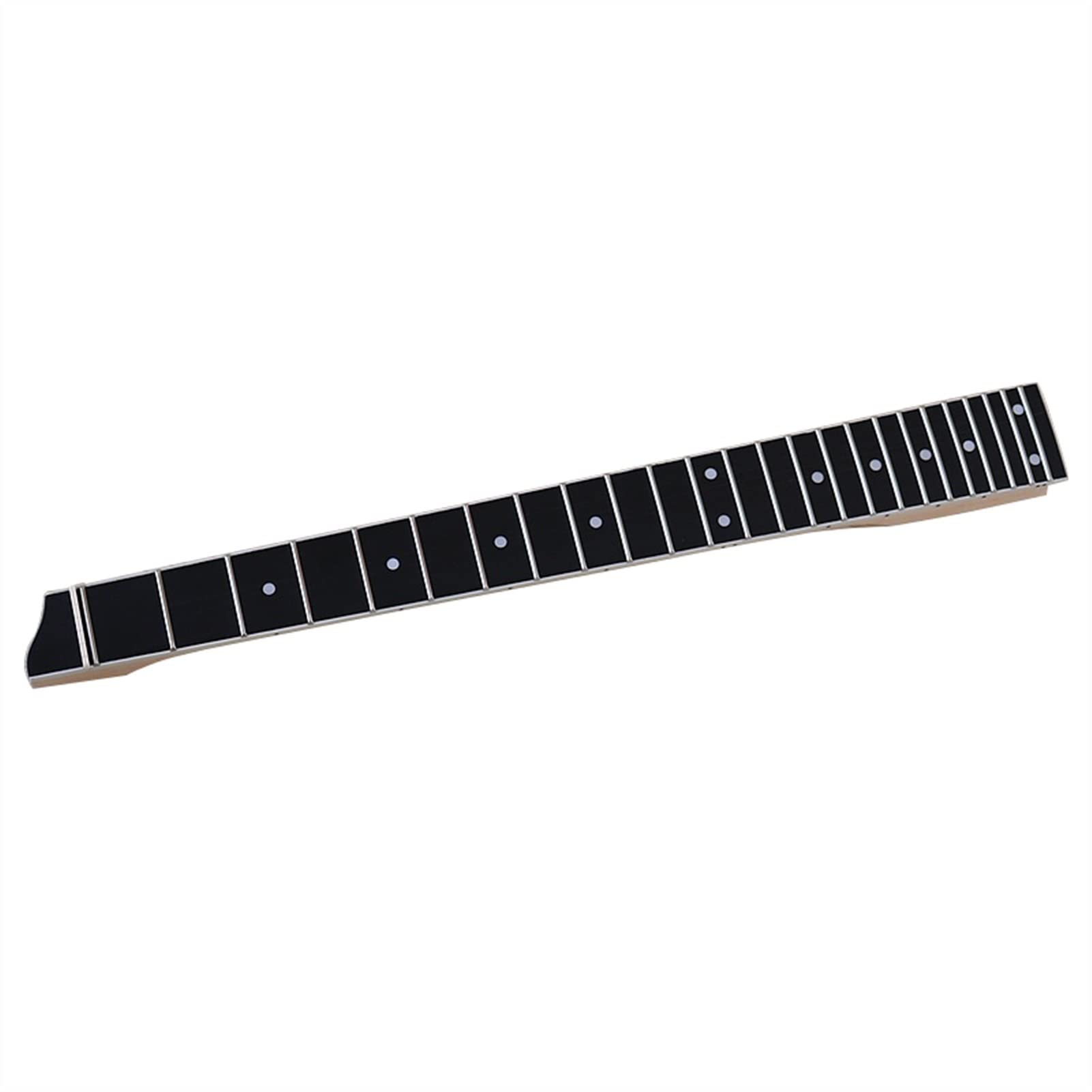 FLFL Negozio della Chitarra del Collo della Chitarra Elettrica Senza Testa Senza Testa 24 Frets Larghezza Naturale 5.6 Cm Manico Chitarra incompiuto