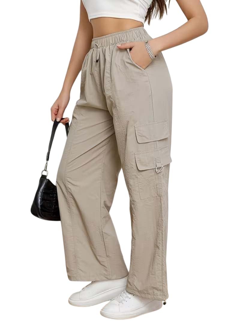 litzo Trousers for Women | Women's High-Waisted Regular Fit Trousers | Korean Trouser for Women (142-154)-picture-43