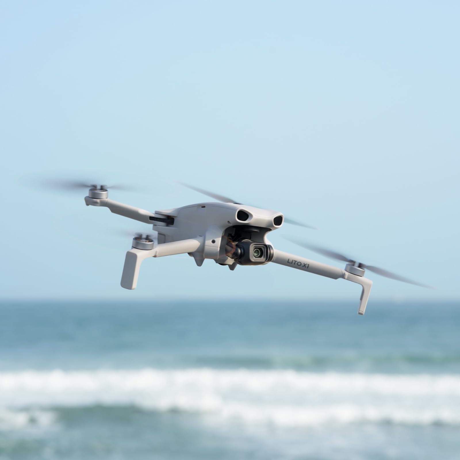 DJI Lito X1 Bundle, drone con fotocamera 4K adatto, rilevamento degli ostacoli, ActiveTrack, sensore da 1/1,3 pollici, trasmissione video a 15 km, C0 (Custodia Protettiva)