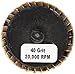 Shark 73762 2-Inch Zirconia Rolock Mini Flap Disc, Grit-40, 5-Pack