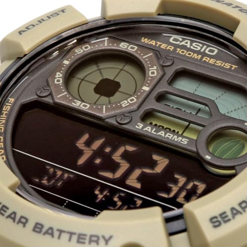 [カシオ] CASIO デジタル メンズ 腕時計 フィッシングデータ&ムーンデータ表示機能搭載 WS-1500H-5BV ブラック反転液晶 カーキ 海外モデル [並行輸入品] 商品画像6