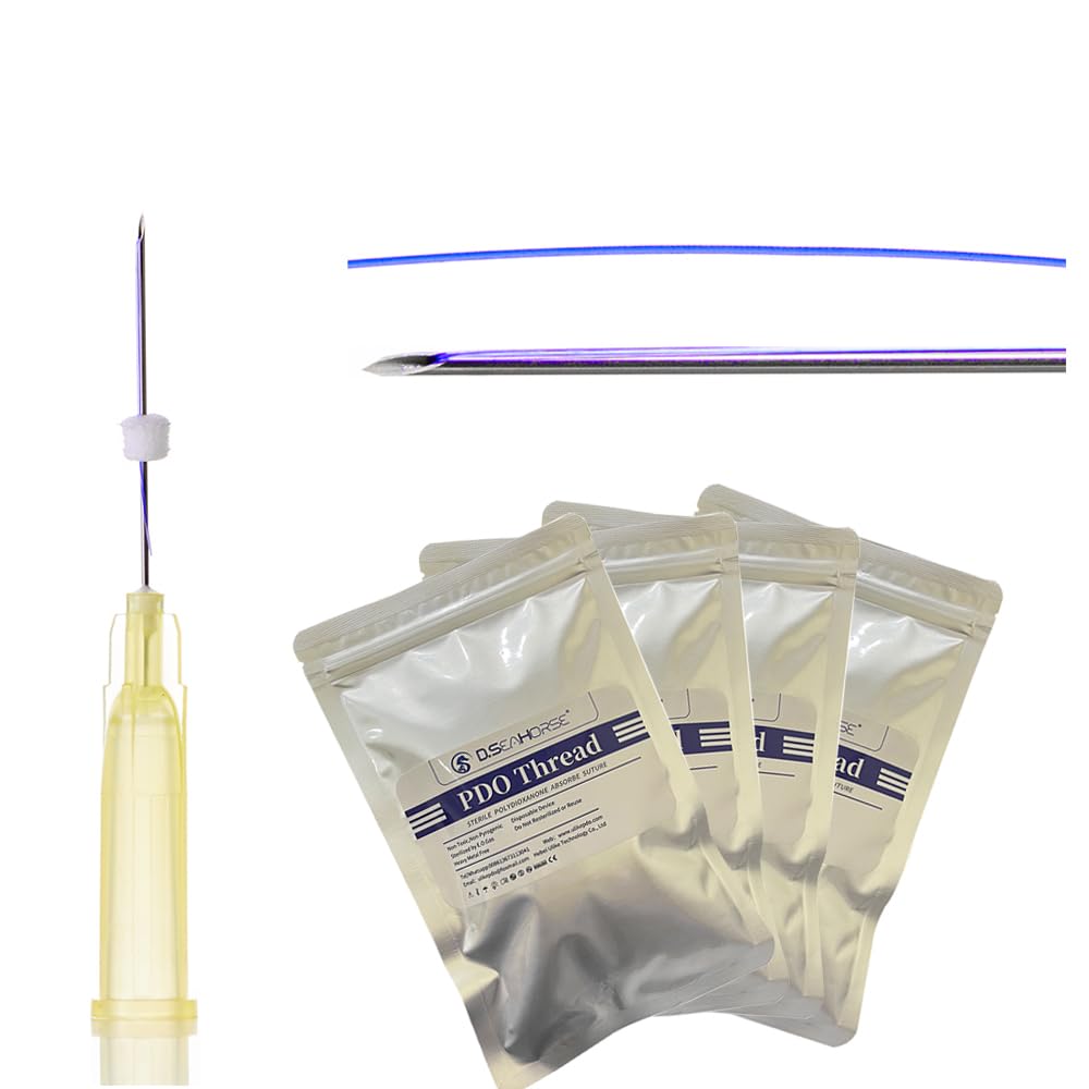 D.seahorse Pdo Thread For Face Lift/Long Lasting Mono Thread/Pdo Mono Thread Sharp 30G 25mm(Mono 30G 25MM)(20pieces)
