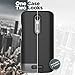 Encased Ultra Thin Belt Clip Case Designed for Motorola Droid Turbo 2 (2016 SlimShield Edition) Secure-fit Holster Clip & Tough Cover (Smooth Black)