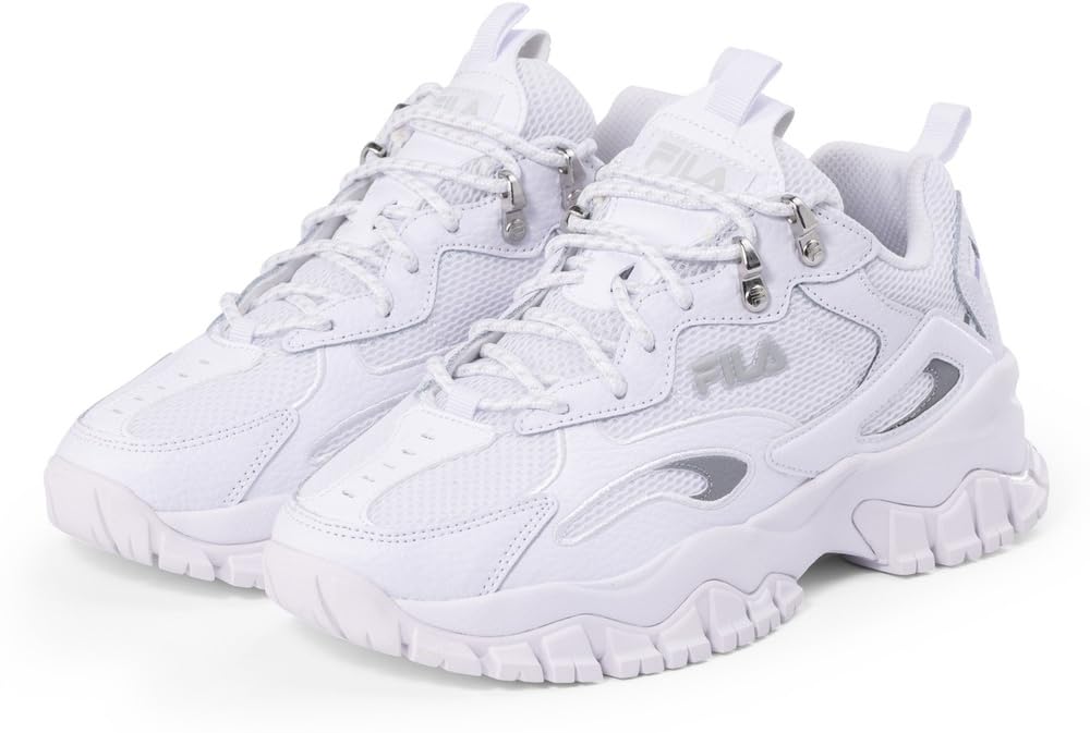 FILA Women's Ray Tracer Tr2 Wmn Trainers, White, 37 EU