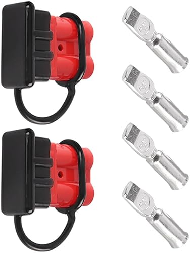 KEDAKEJI Cable de batería 175A 2-4 AWG, conexión rápidadesconexión de cabrestante de remolque, sistemas de conexión rápida para cabrestante de