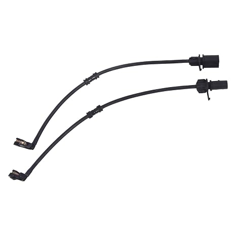 KLTXA 2PCS Front Brake Pad Wear Sensor Left+Right Compatible with Audi A6, A7, A8 - Replaces 2BWS0017, 4H0615121J
