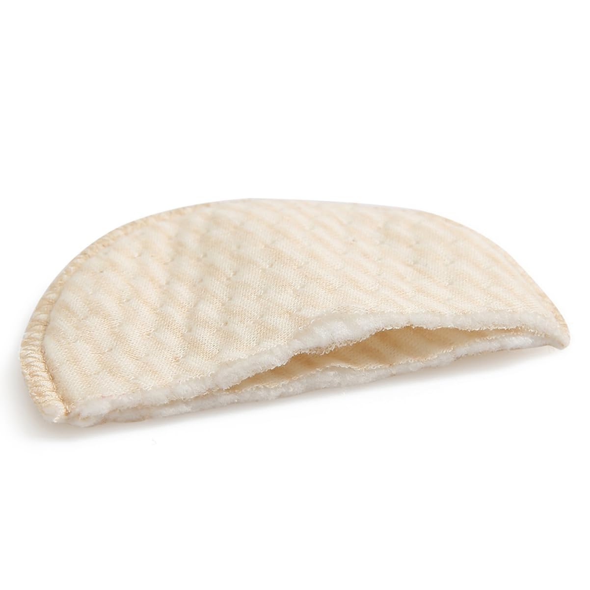 4pcs Washable Cotton Breastfeeding Nursing Pads -Overflow Mat Natural Colored Absorbent and Comfortable for Moms for Daily Use