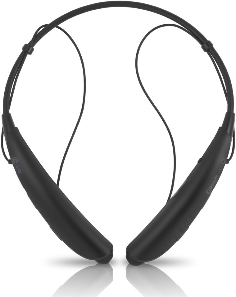 LG Electronics Tone Pro HBS-750 Bluetooth Wireless Stereo Headset - Retail Packaging - Black