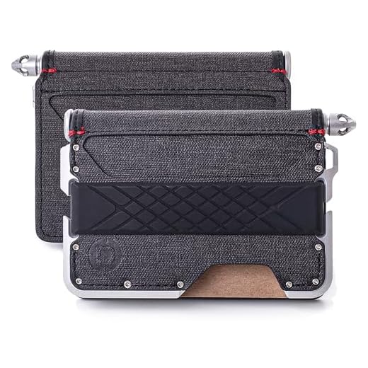 Dango D01 Dapper Bifold EDC Pen Wallet w/ Notebook - Made in USA - Water-Resistant, Pressurized Ink, Slim, Minimalist, Metal, RFID Blocking