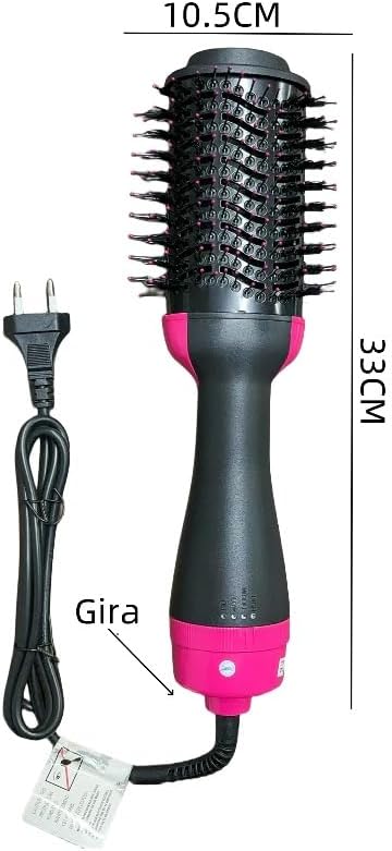 Escova Rotativa Testada por 7 dias: Cabelo Liso e Prático