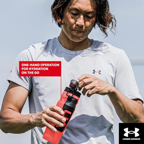 Image of UNDER ARMOUR 32oz Playmaker Squeeze Clear